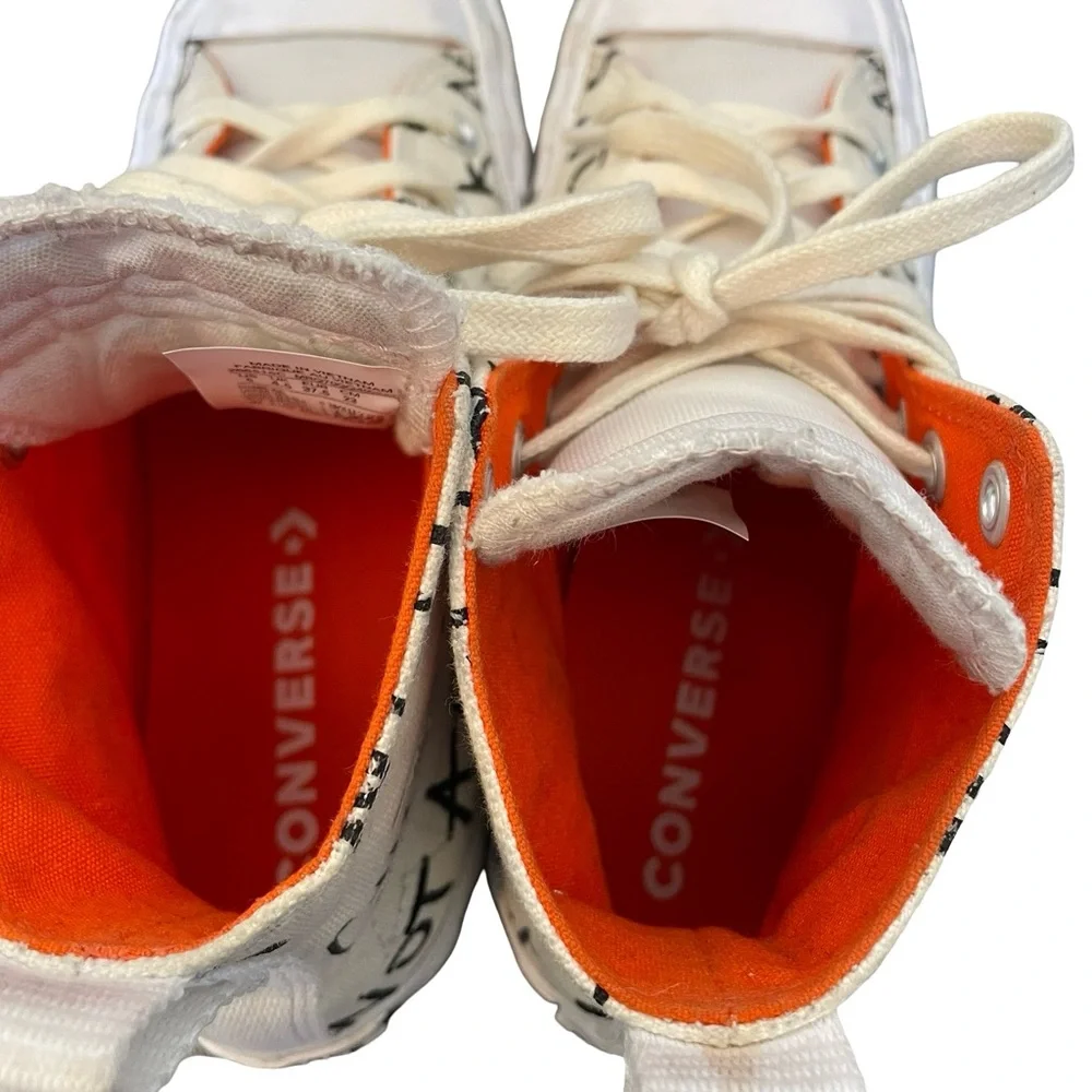 Converse Chuck 70 Hi UNT1TL3D White Not a Chuck Sneakers Size 5